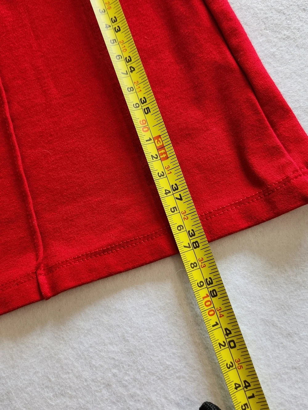 AKIRA Chicago Red Ponte High Waisted Flare Knit Pants Size Large